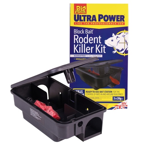 [STV566] STV  Block Bait Rodent Killer Kit