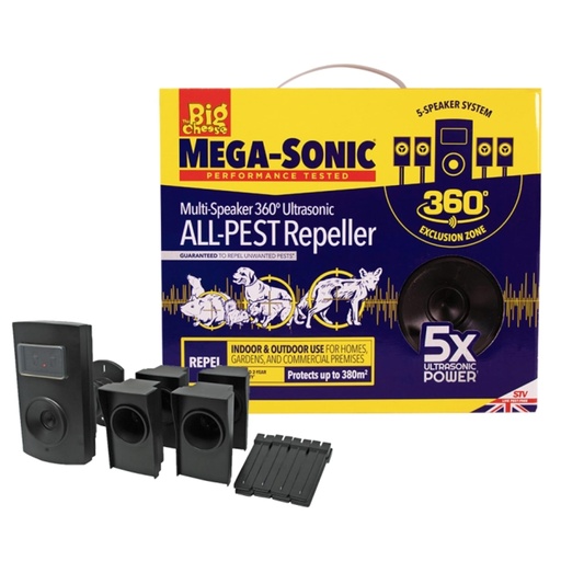 [STV748] STV  Mega-Sonic® Multi-Speaker ALL-PEST Repeller