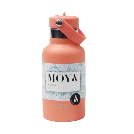 [DB01005A] Moya "Seashell" 350ml Insulated Sustainable Water Bottle Coral