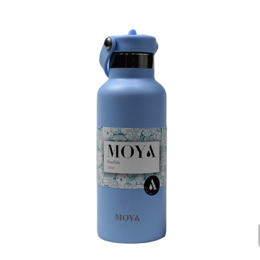 [DB02003A ] Moya "Starfish" 500ml Insulated Sustainable Water Bottle Powder Blue