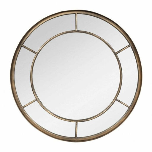 [55909] La Hacienda - Valencia Gold Round Mirror