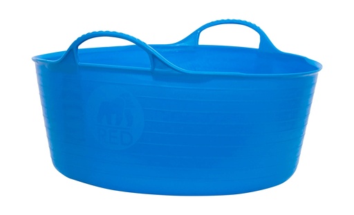 [SP15BL] Red  Gorilla - Gorilla Tubs & Recycled Black Tubs - Small Shallow 15L- Blue