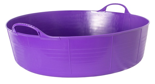 [SP35P.] Red  Gorilla - Gorilla Tubs & Recycled Black Tubs - Large Shallow 35L- Purple