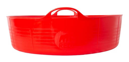 [SP35R] Red  Gorilla -  Tubs & Recycled Black Tubs - Large Shallow 35L Red