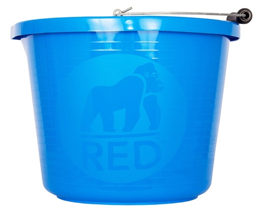 [PRM.BL] Red  Gorilla -  Premium Buckets - Premium Blue Bucket 15L