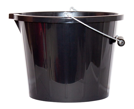 [STB.BK] Red  Gorilla - Standard Buckets - Standard Black 3 Gallon Bucket