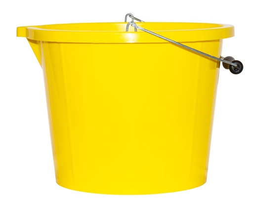 [STB.Y] Red  Gorilla - Standard Buckets - Standard Yellow 3 Gallon Bucket