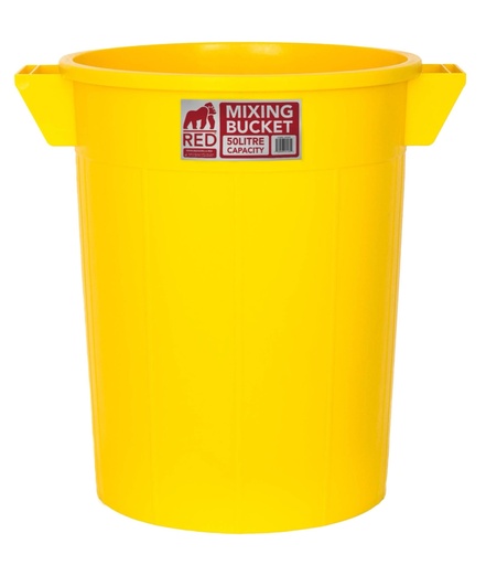 [SP50Y.] Red  Gorilla - Mixing Buckets - Mixing Bucket Yellow