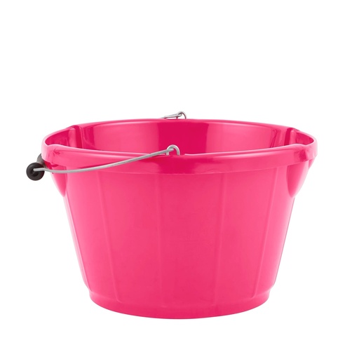 [B4/GP/PK] Red  Gorilla - Gorilla Plas - Gorilla Plas 10L Feed Bucket -Pink