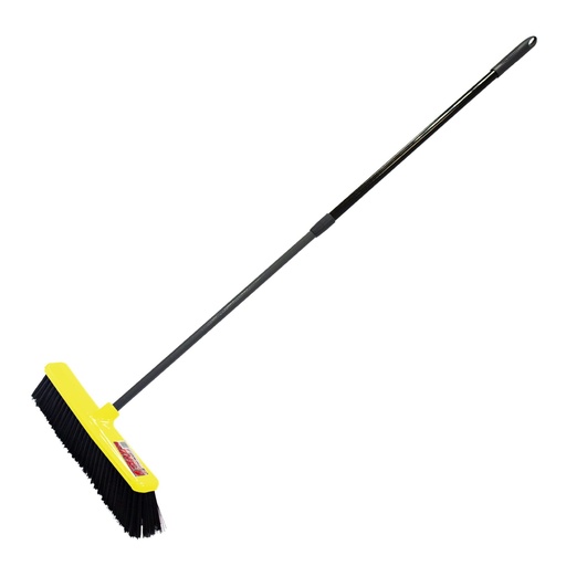 [SP.TELE/SB/Y] Red  Gorilla - Telescopic Gorilla Brooms - TELESCOPIC HANDLE & 50CM SOFT BRISTLE HEAD YELLOW