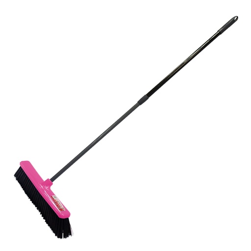 [SP.TELE/PK] Red  Gorilla - Telescopic Gorilla Brooms - TELESCOPIC HANDLE & 50CM HEAD PINK