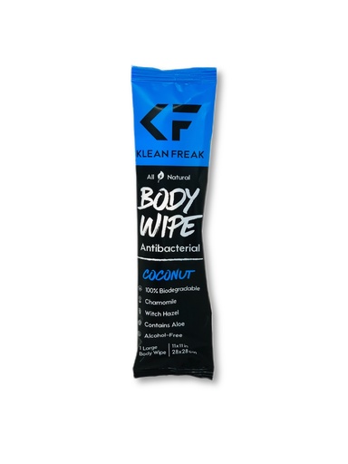 [KF700PSSCOCO] 700 Paddle - Body Wipes - Single Sachet - Coconut